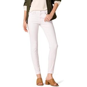 Jessica Simpson Womens Relaxed Skinny Crop Jeans Size‎ 14 White Stretch Denim
